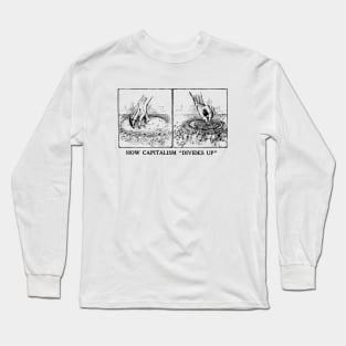 1906 Anti Capitalism Cartoon Long Sleeve T-Shirt